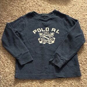 Polo by Ralph Lauren Blue Long Sleeve Shirt for Kids